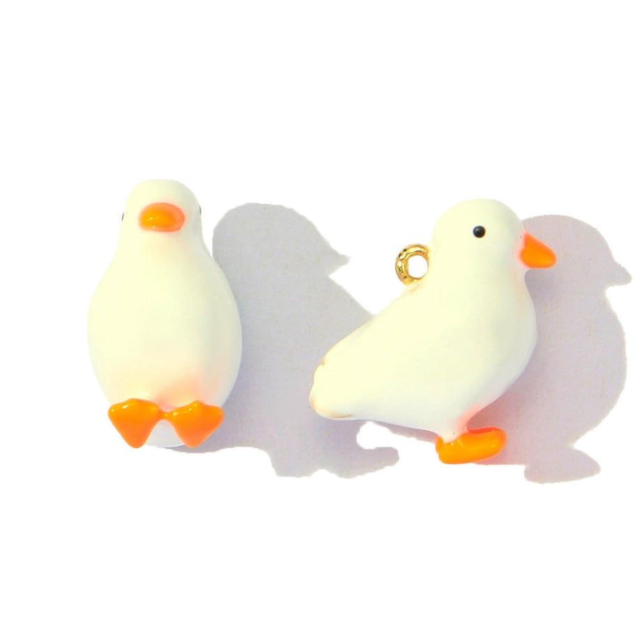 Cat Parrot Pendant | Cute & Cuddly Enamel Animal Love Charm