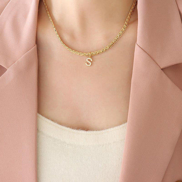 Initial Keel Chain Necklace JMP1277