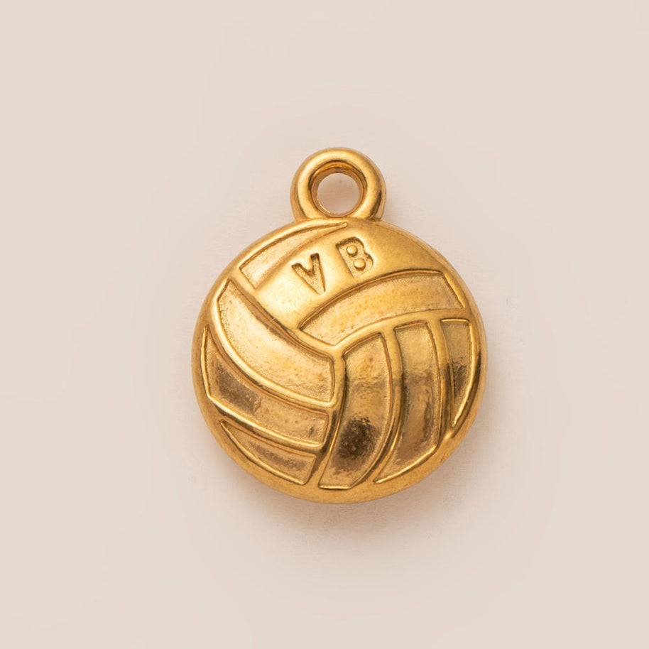 Sports Themed Charms Tennis Volleyball Hockey DIY Pendants