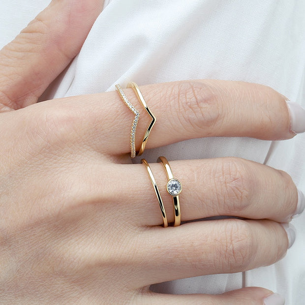 Stacking Band Ring