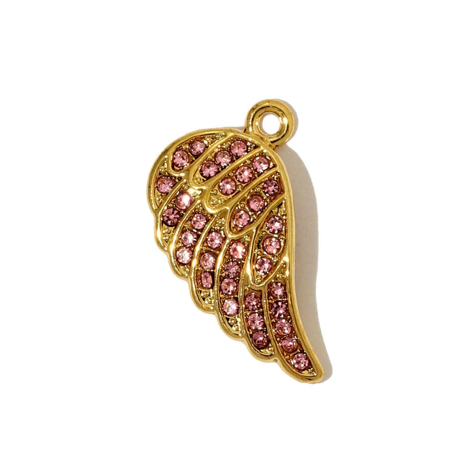 3D Coffee Cup Pendant | Large Butterfly Steel Charm