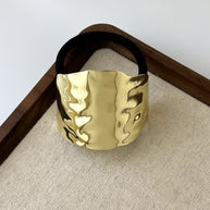 Large Arched Cloud Metal Hair Tie JTG18566