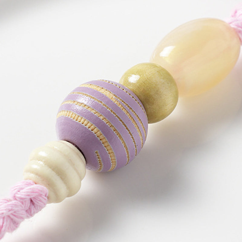 Cotton Spring Tassel Keychain Handmade Woven Fashion Gift