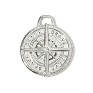 Squirrel Love Pendant | Zircon Four Leaf Clover Charm