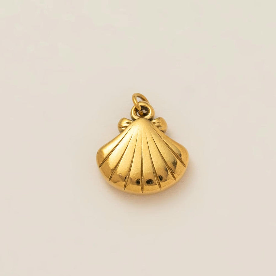 DIY Sea Creatures Pendant Steel 18K Gold Plated Women