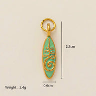 Daily Life Fashion Shoe Jewel 18K Gold JX26041247GK