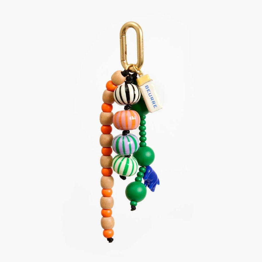 Summer Boho Beaded Colorful Tassel Pendant Bag Charm JX260515R