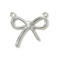 Mirror Heart Pendant | Modern Butterfly Wing Baseball Charm