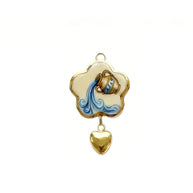 Print Series Zodiac Charm Steel 18K Gold Plated DIY JX255014QI