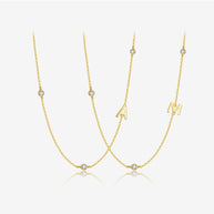 Initial Choker Necklace JMS174