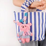 Adorable Puppy Keychain | Couple Bag & Car Charm Gift