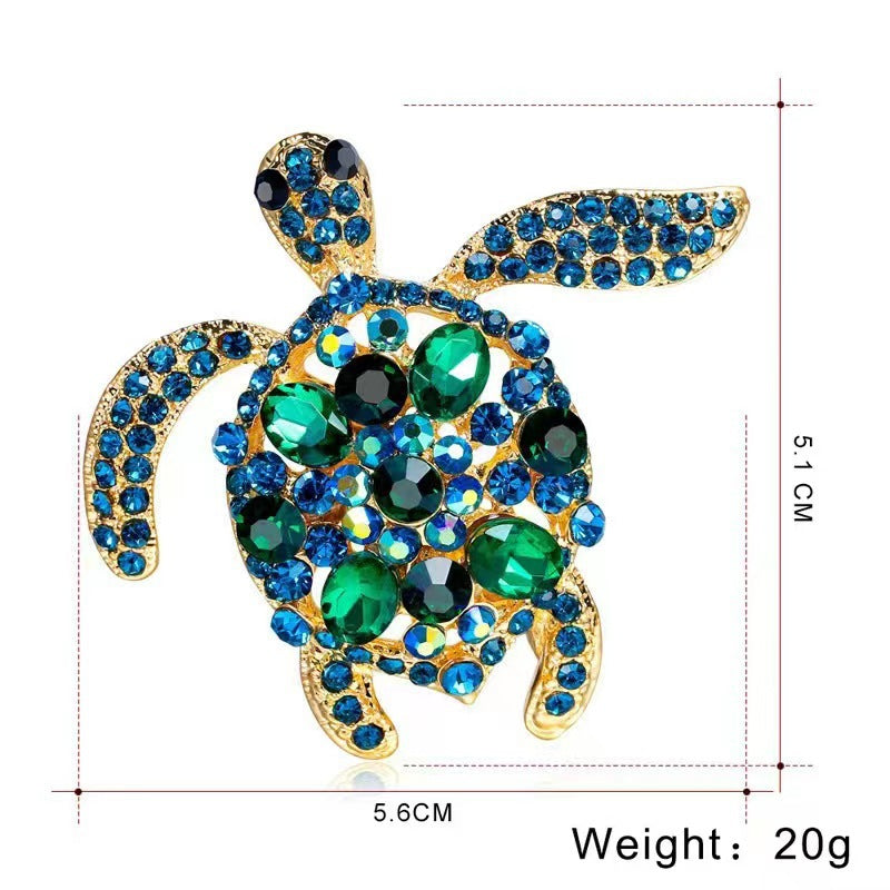 Fashion Animal Pin Turtle Brooch | Vintage Western