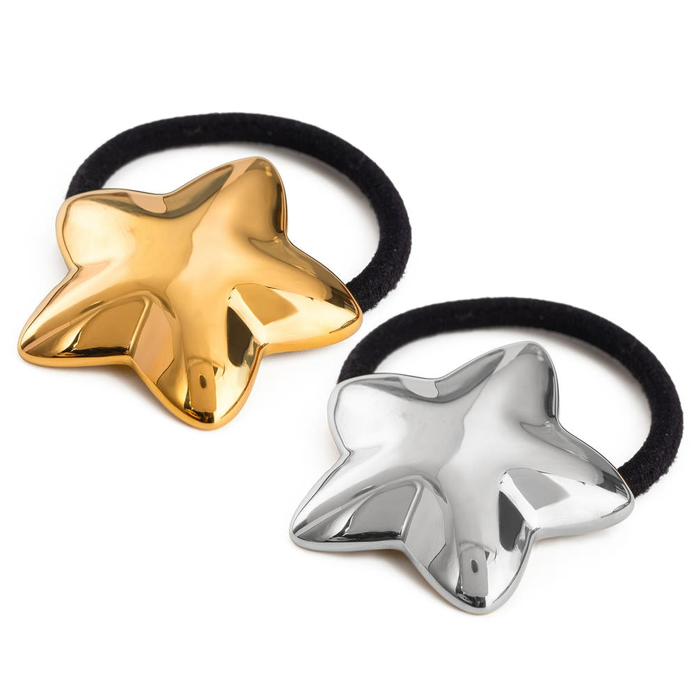 High End Star Hair Tie Metal Hair Accessory JXH2406002
