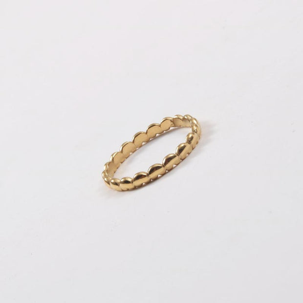 Heart Band Ring JA879