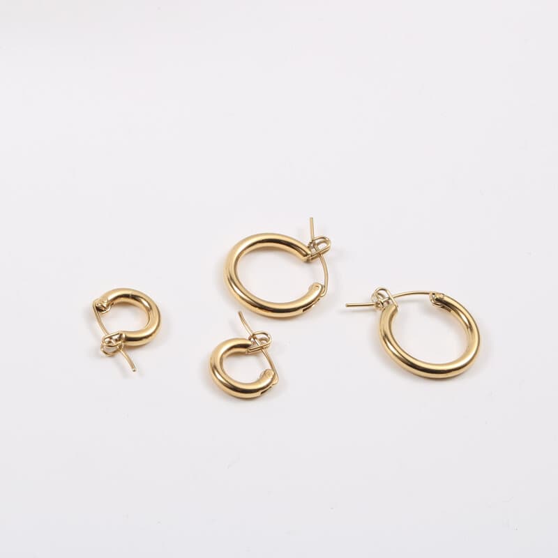 Tube Hoop Earring JAE1688