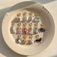 Popular Animal Series Clog Decoration 18K Gold JX26041250GK