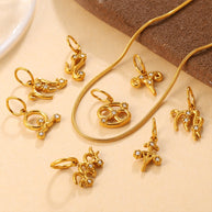 Premium Versatile Zodiac Charm  Individuality Pendant