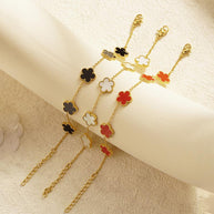 Lucky Five-leaf Clover Bracelet JLB1105