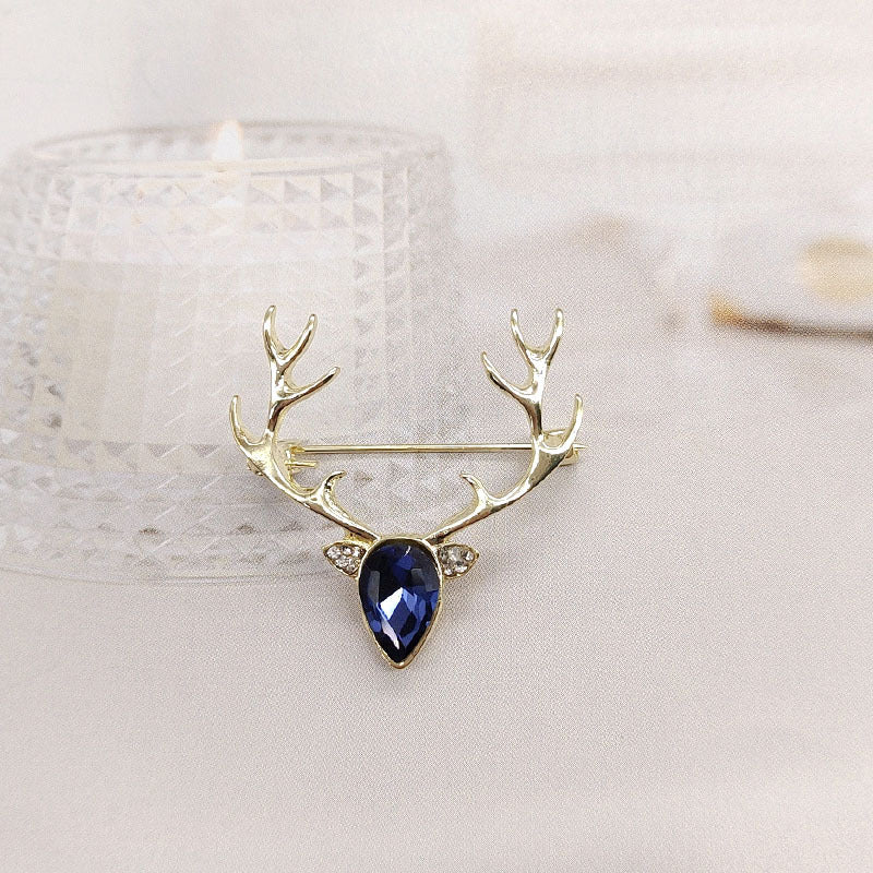 Personality Antler Brooch | Western Suit Accessory