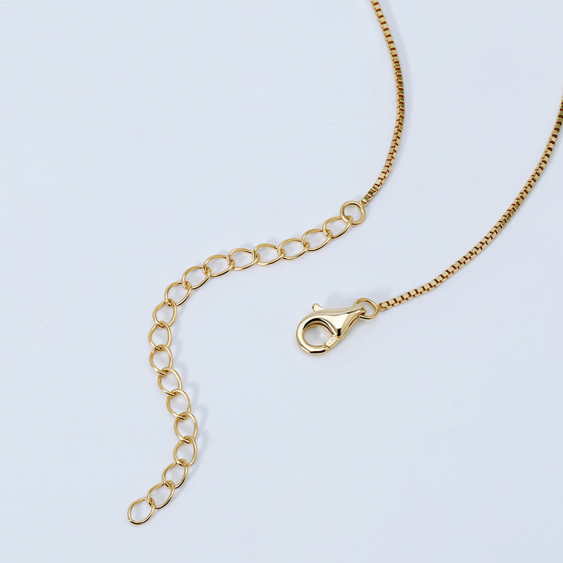0.75mm Sterling Silver Box Chain Necklace