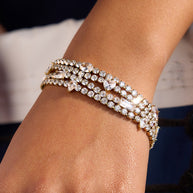 Sparkle Bracelet | Zircon Stainless Steel | Korean Style