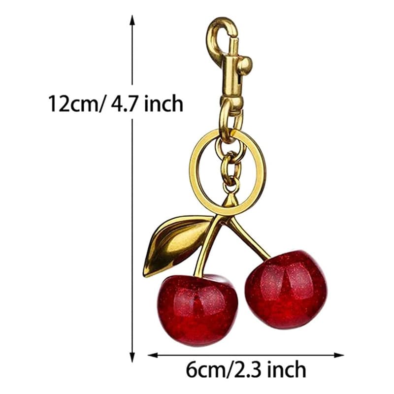 Cute Cherry Metal Keychain JWLE1205