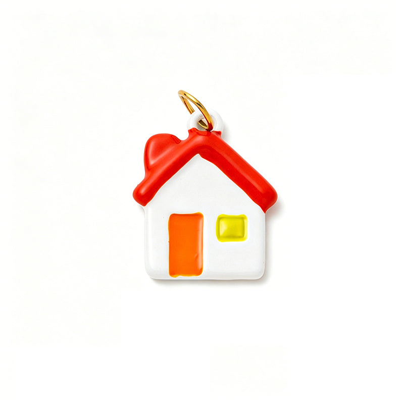 House Motif Footwear Ornament 18K Gold JX26041248GK