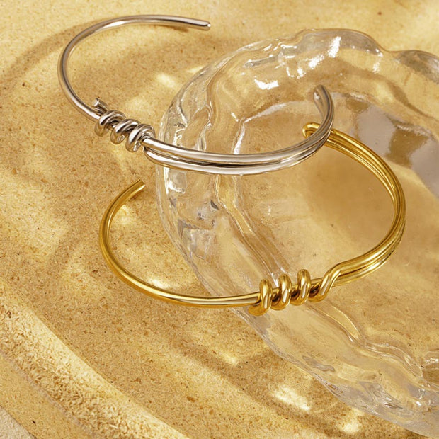 Minimalist Open Bangle