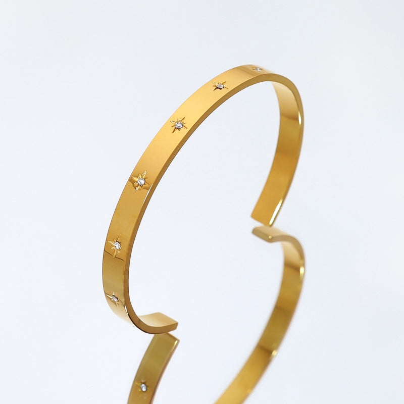 Star Open Bangle JSB22041201G
