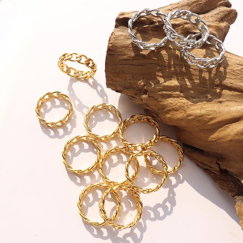 Chain Link Ring JMA342