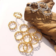 Chain Link Ring JMA342