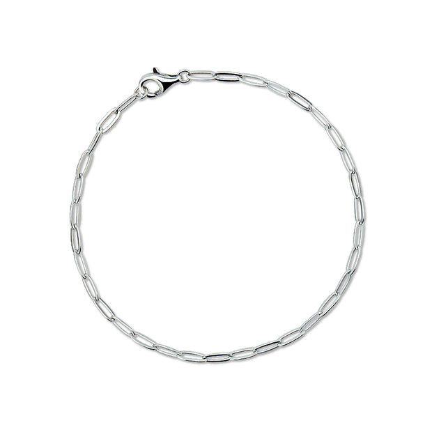 Dainty Paperclip Bracelet JX0192L