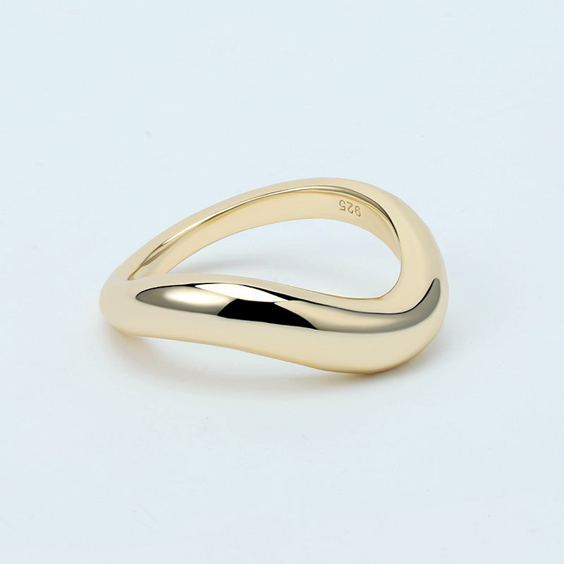 Bold Wave Ring