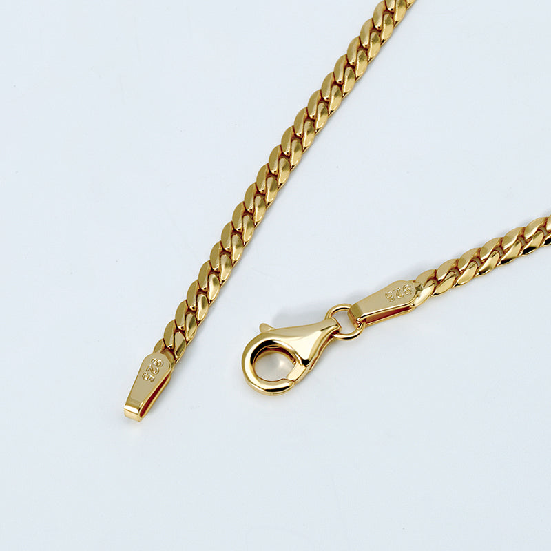 1.8mm Serpentine Chain Bracelet