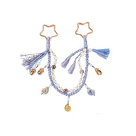 Cotton Boho Woven Charm Beach Star Buckle Fashion Jewelry