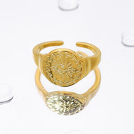 Sunflower Signet Ring JSR22021102