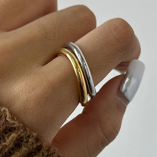 Slim Wave Ring