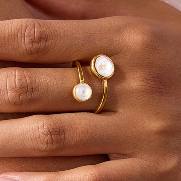 CZ Open Ring