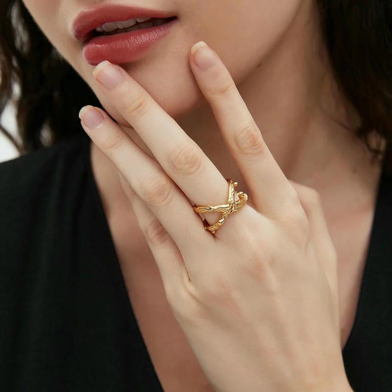 Molten Cross Ring