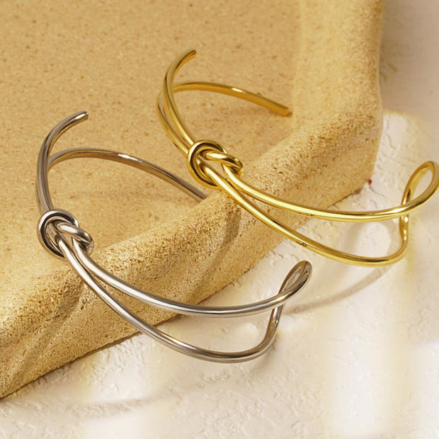 Knot Open Bangle JLB1174