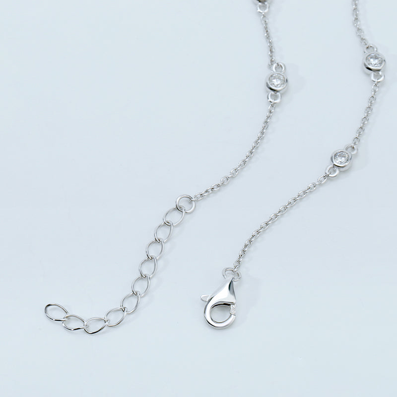 CZ Station Bracelet