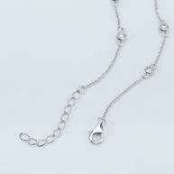 CZ Station Bracelet