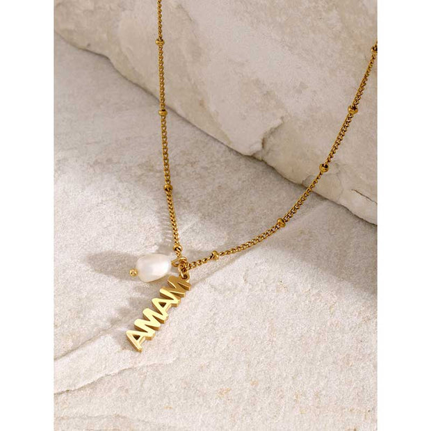 Mama Pearl Necklace