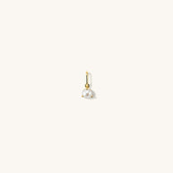 4mm Fresh Water Pearl Birthstone Charm
