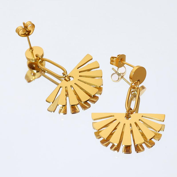 Fan Drop Earring JSE23080407