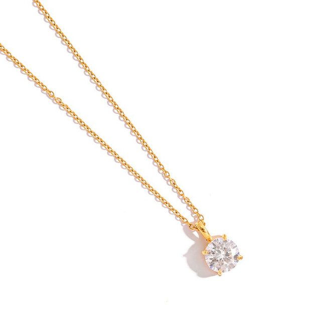 Gold Plated Pendant | Fade Resistant Chain | Women's Jewelry