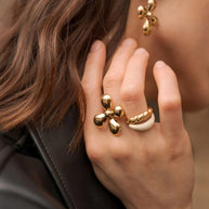 Flower Open Ring