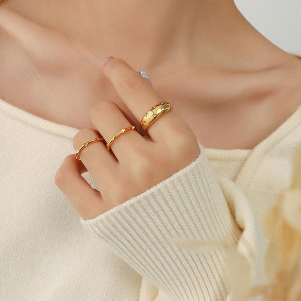 Star Dome Ring JMA319