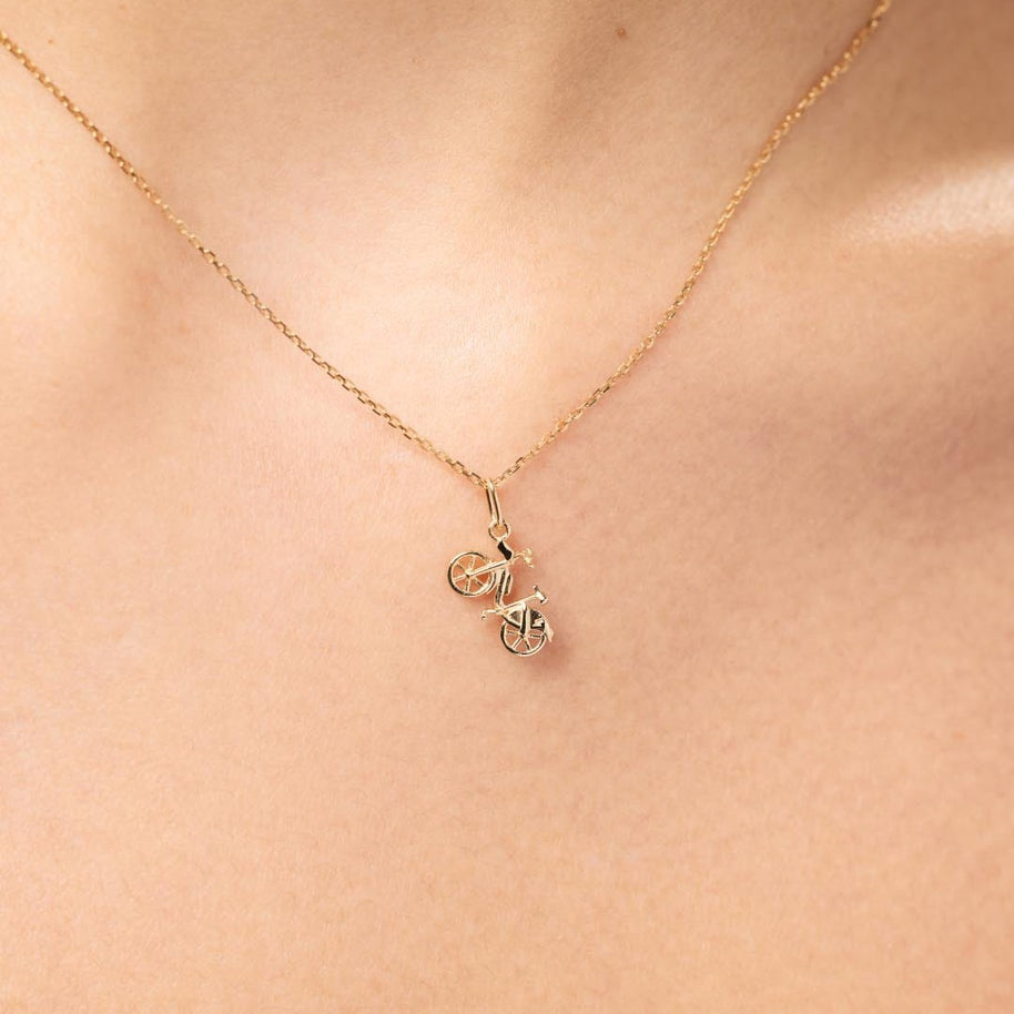Stainless Steel Love Heart Pendant Dainty Necklace Charm