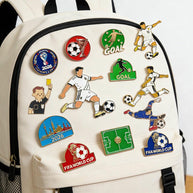 World Cup Pin | Creative Enamel Badge | Collectible